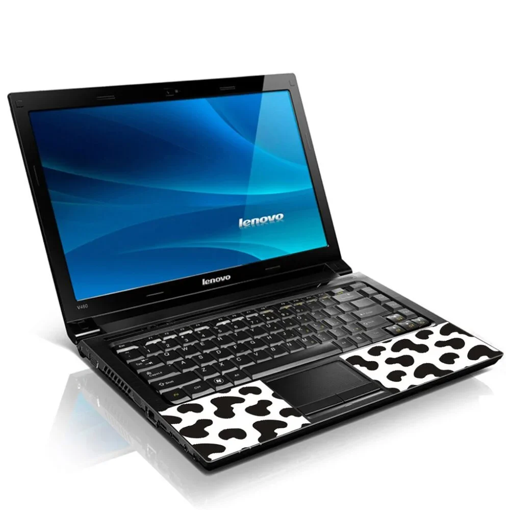 LSS 15.6 & 17.3 Inches Laptop Notebook Skin Sticker Decal - Cow Print